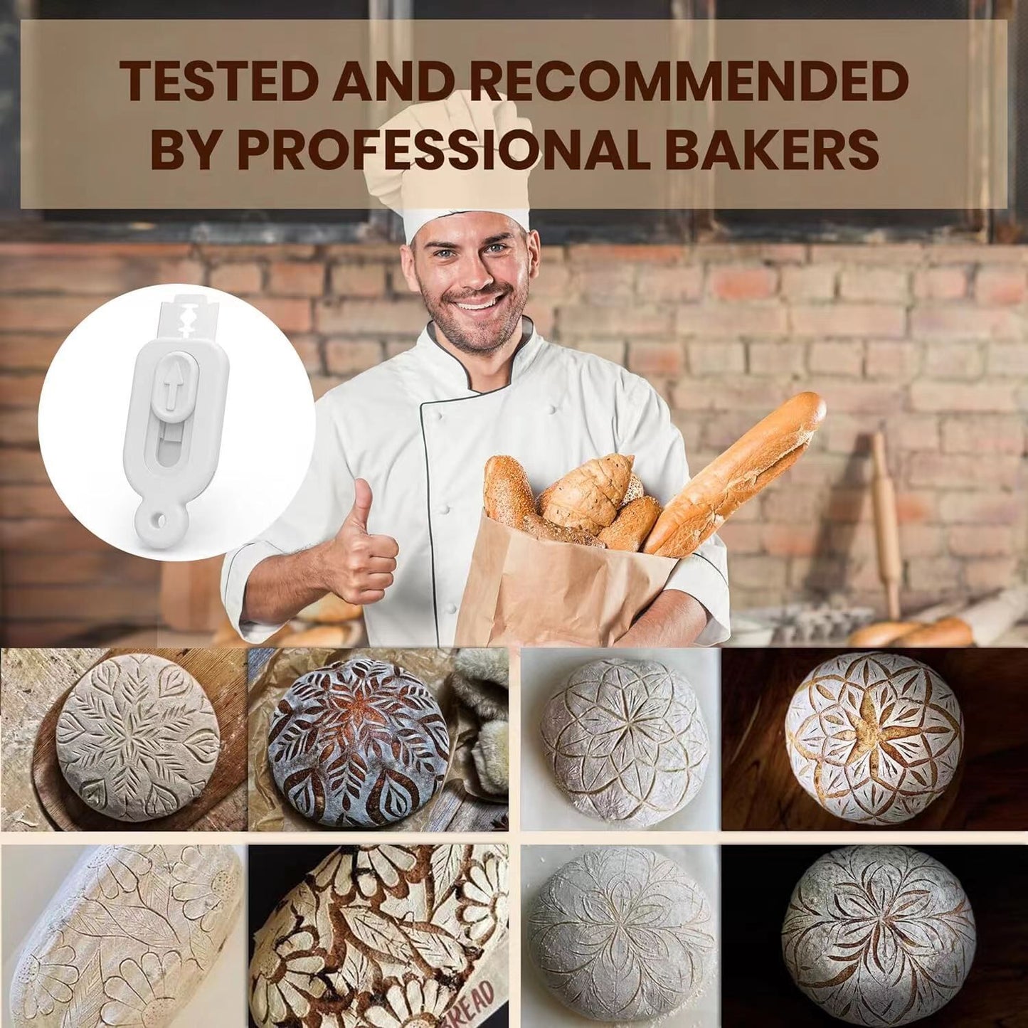 Bread Scoring Tool Dough Bread Baking Props